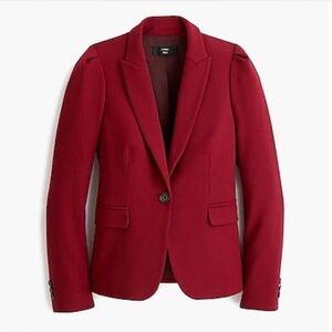 EUC J Crew 365 Puff Sleeve Blazer, 2